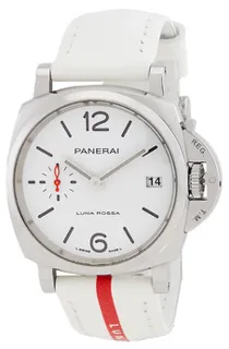 Panerai Luminor Due pam01378 38mm Stainless steel White