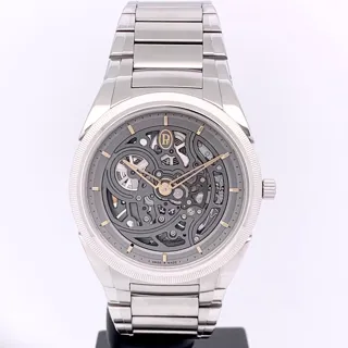 Parmigiani Fleurier TONDA PF SKELETON STEEL PLATINUM GRAPHITE PFC912-1020001-100182-EN 40mm Steel$Platinum Graphite