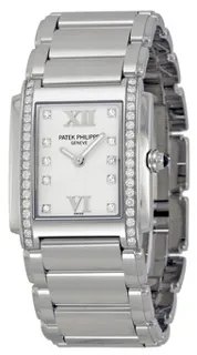 Patek Philippe Twenty~4 4910/10A-011 Stainless steel White