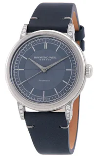 Raymond Weil Millesime 2125-SCS-50011 35mm Stainless steel Blue