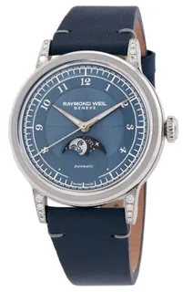 Raymond Weil Millesime 2145-SCS-05511 Stainless steel Blue