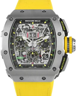 Richard Mille Automatic Flyback Chronograph RM 11-03 50mm Titanium Skeletonized