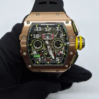 Richard Mille RM11-03 RM11-03 CA-FQ 50mm Carbon fiber Skeletonized