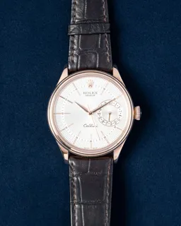 Rolex Cellini 50515 39mm Rose gold White