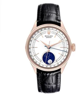 Rolex Cellini 50535 39mm Rose gold White