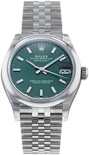 Rolex Datejust 278240 Stainless steel Green