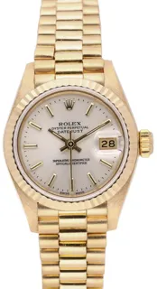 Rolex Datejust 69178 18k yellow gold Silver