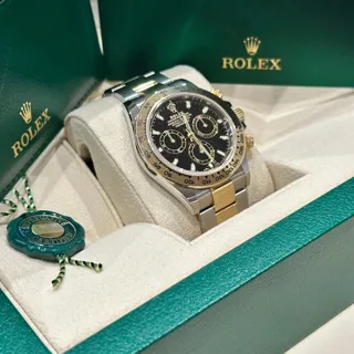 Rolex Daytona 116503 40mm Yellow gold and Stainless steel Black