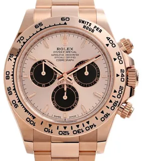 Rolex Daytona 126505 40mm Rose gold Pink