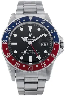 Rolex GMT-Master 16750 Stainless steel Black