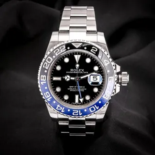 Rolex GMT-Master II 116710BLNR 40mm Stainless steel Black