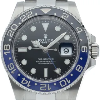 Rolex GMT-Master II 126710BLNR 40mm Stainless steel Black