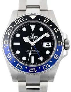 Rolex GMT-Master II 126710BLNR 40mm Stainless steel Black