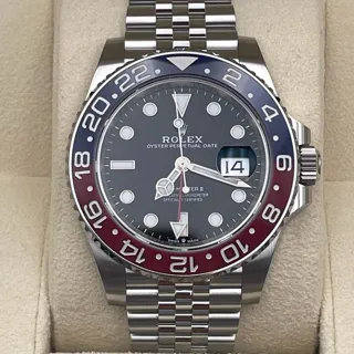 Rolex GMT-Master II 126710BLRO 40mm Stainless steel Black