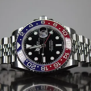 Rolex GMT-Master II 126710BLRO 40mm Stainless steel Black