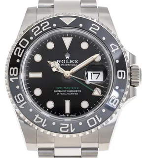 Rolex GMT-Master II 126710GRNR-0004 Oystersteel Black