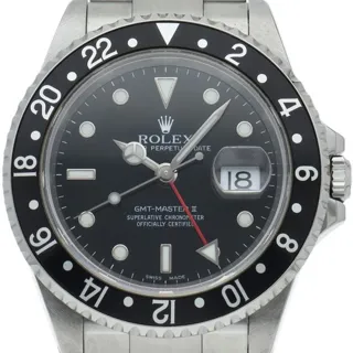 Rolex GMT-Master II 16710 (GMT-MASTER II (UP TO 2007)) 40mm Stainless steel Black