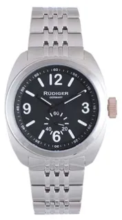 Rüdiger Siegen R5001-04-007.1 44mm Stainless steel Black