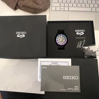 Seiko 5 Sports SSK027K1 42.5mm Stainless steel Black