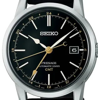 Seiko Presage SARH001 48mm Stainless steel Black