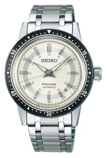 Seiko Presage SRPK61 39mm Stainless steel Beige