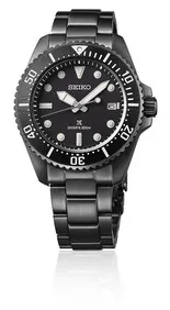 Seiko Prospex Solar SNE599 41mm Stainless steel Black