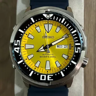 Seiko Prospex SRPD15 48mm Stainless steel Yellow