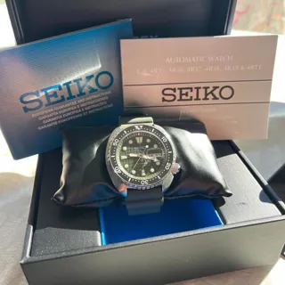 Seiko Prospex SRPE05K1 45mm Stainless steel Green