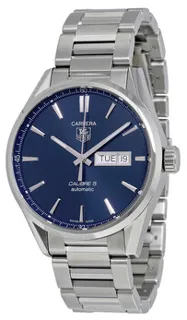 TAG Heuer Carrera Calibre 5 WAR201E.BA0723 Stainless steel Blue