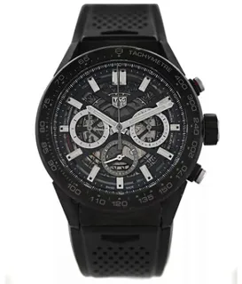 TAG Heuer Carrera CBG2A91.FT6173 Carbon fiber and Stainless steel Skeleton