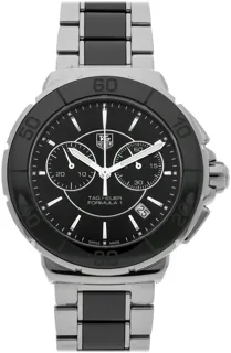 TAG Heuer Formula 1 CAH1210.BA0862 41mm Ceramic and Stainless steel Black