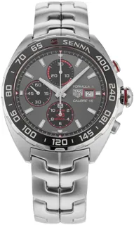 TAG Heuer Formula 1 CAZ201D.BA0633 44mm Stainless steel Gray