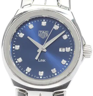 TAG Heuer Link Lady WBC1318 32mm Stainless steel Blue