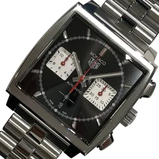 TAG Heuer Monaco CBL2113.BA0644 39mm Stainless steel Black