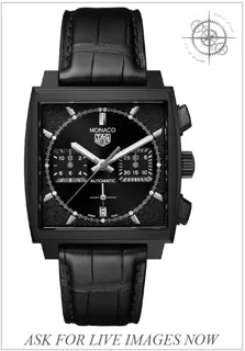 TAG Heuer Monaco CBL2180.FC6497 39mm Stainless steel and Black DLC Black