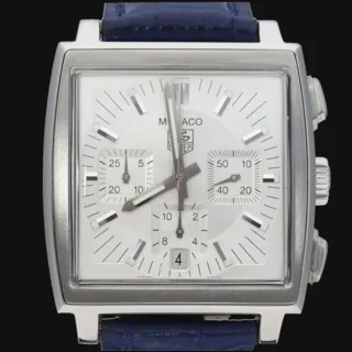 TAG Heuer Monaco CW2112 38mm Stainless steel Silver