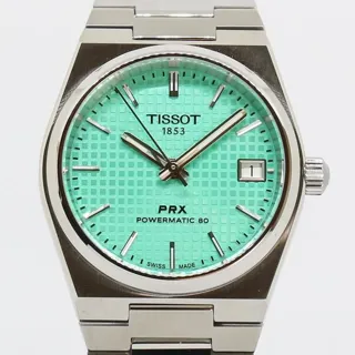 Tissot PRX Powermatic 80 T137.207.11.091.01 35mm Stainless steel Green