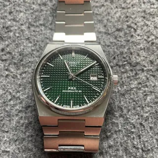 Tissot PRX T137.407.11.091.00 40mm Stainless steel Green