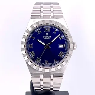 Tudor Royal 28500-0005 38mm Stainless steel blue