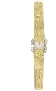 Universal Genève 16-233 CV 18.3mm 18 karat yellow gold beige