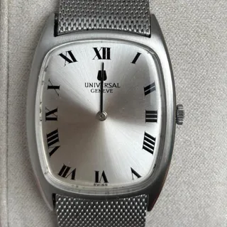 Universal Genève 842137 29mm Stainless steel Silver