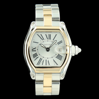 Cartier Roadster 2675 34mm Yellow gold Gray