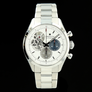 Zenith El Primero 03.3300.3604/69.M3300 39.5mm Stainless steel silvered