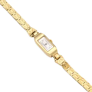 Doxa 14k yellow gold Silver