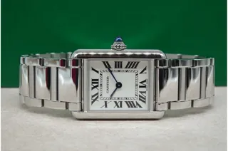 Cartier Tank Must WSTA0051 33.5mm Stainless steel Silver