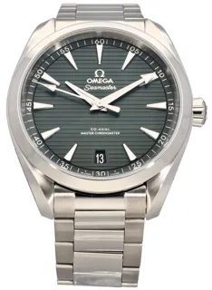 Omega Aqua Terra 220.10.41.21.10.001 41mm Stainless steel Green