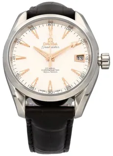 Omega Aqua Terra 231.13.39.21.02.002 38.5mm Stainless steel Champagne