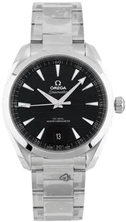 Omega Aqua Terra 220.10.41.21.01.001 41mm Stainless steel Black