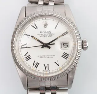 Rolex Datejust 16030 Stainless steel White