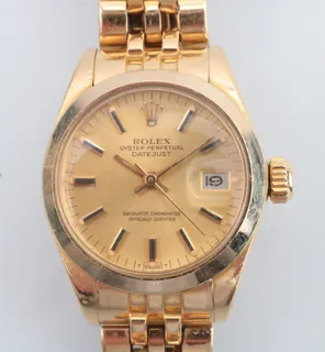 Rolex Datejust 6916 26mm 18k yellow gold Golden